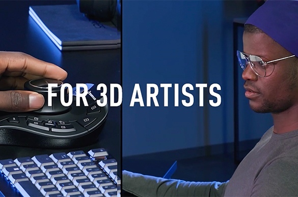 Werbevideo zur Produkt-Einführung der neuen Eingabegeräte für CGI-Anwendungen